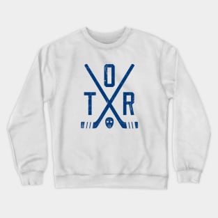 TOR Retro Sticks - White Crewneck Sweatshirt